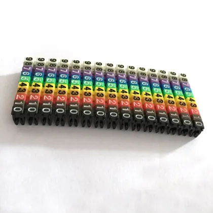 M-type snap-on number tube