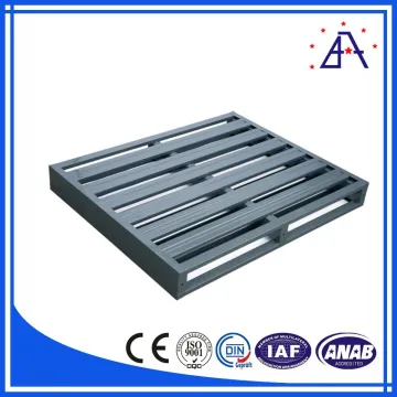 Standard Size Aluminum Pallets With Side
