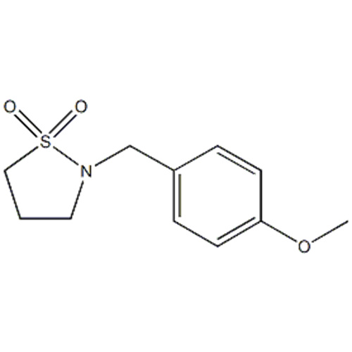 İzotiazolidin, 2 - [(4-metoksifenil) metil] -, 1,1-dioksit CAS 158089-76-0