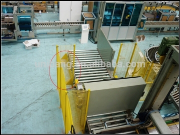 package industry Dynamic roller conveyor assembly line