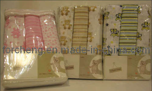 100x100cm Baby Cotton Muslin Wraps(Swaddle)