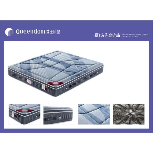 Matelas à ressort de poche de configuration facile avec mousse de mémoire