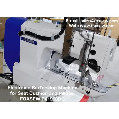 Máquina de costura BarTacking eletrônica para almofada macia