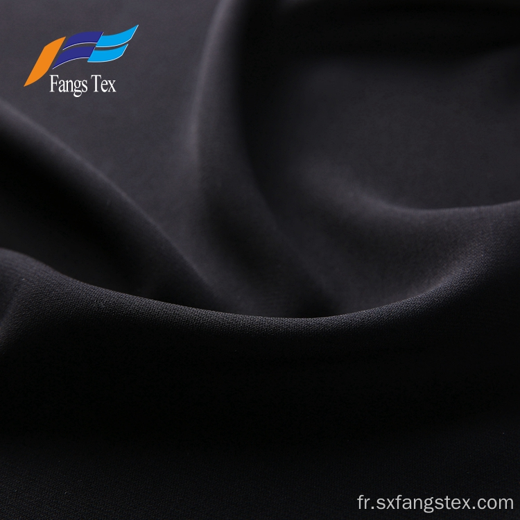 Tissu Nida Abaya noir formel tissé musulman islamique