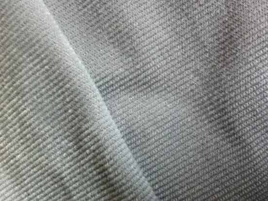 Poly Corduroy Of Knitted Fabric