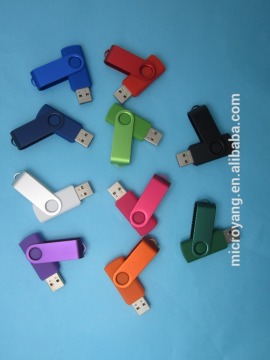 2016 hotspot Promotion gift metal twister usb flash drive gift 2.0/3.0