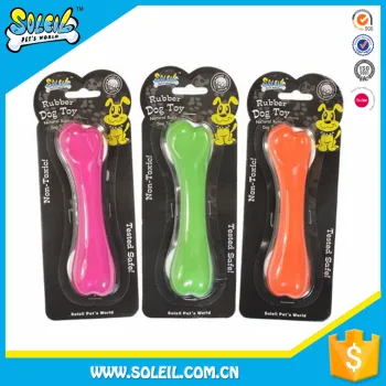 Sample Offered Non-Toxic Rubber Bone Shape Pet Toy