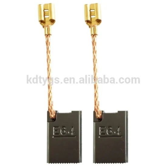 E64 New Developed Fast-moving Power Tools Spare Parts Carbon Brushes