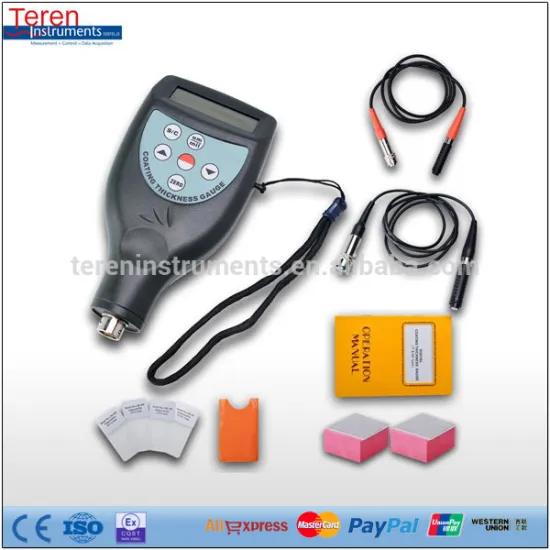 CE Approval Digital Display coating thickness gauge exporter
