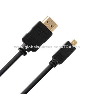 High-speed HDMI Male to Micro HDMI Male Cables with Ethernet