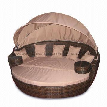 Beach Chair with Φ185 x 80cm Round Bed Size and 34cm Seat Height