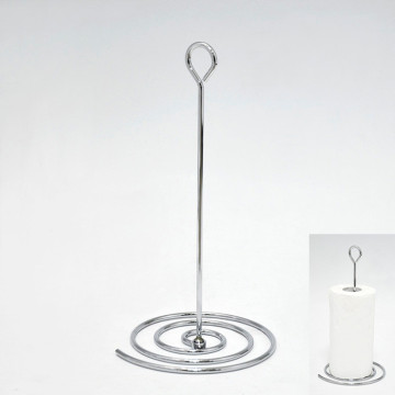 Assemble Wire Chrome Plated Kitchen Paper Towel Rack