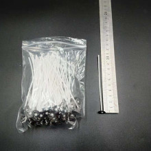 Для вырабу свечак розны памер баваўнянага кнота