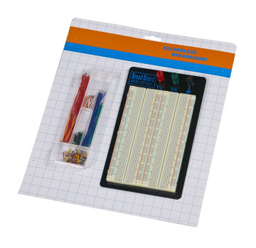 1660 Tie Point Solderless Breadboard and Wire Kit