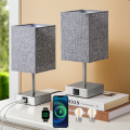 28CM Metal USB Table Lamp with Touch Control