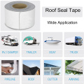 Butyl Rubber Seal Tape White RV Roof Sealant Tape For Roof Repair Manufactory