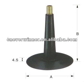 TR135 rubber base tire valve