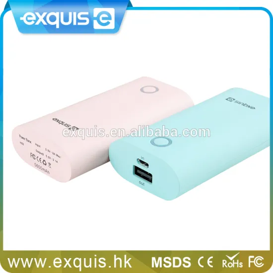 Factory new universal mobile charger power bank 5600mah for iphone smart phone