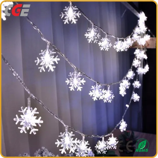 Lights of LED Lights Flashing Lights String of Stars Small Snow Lanterns Series Christmas Lights Wholesale