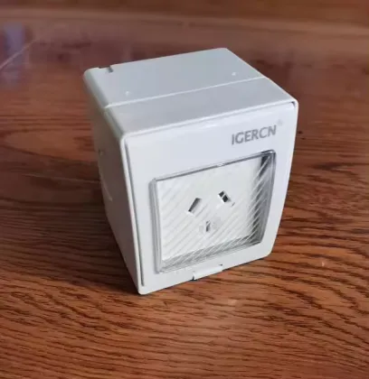 Waterproof Wall Socket for Australia and New Zealand - 240V, 10A Power Point Socket