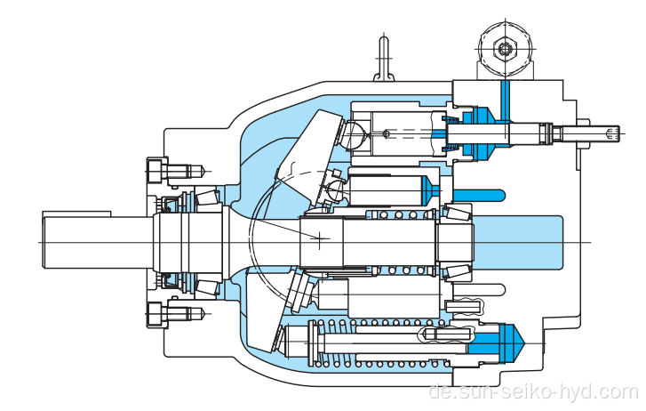 Tokyo Keiki Ph56/80/100/130/170-MSYR-10Ch-D-10-Serie Kolbenhydraulikpumpe