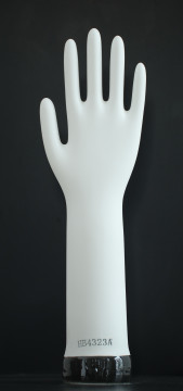Sand Blasting Palm Texture Nitrile Former with Coating