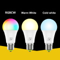 Lampadina intelligente wifi wifi bianco da 7W RGB