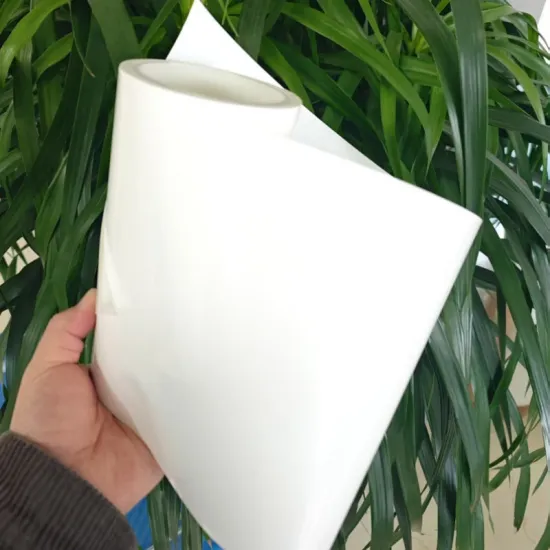 White BOPET Film Roll for Food Packaging