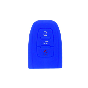 OEM silicone gel car key case for Audi