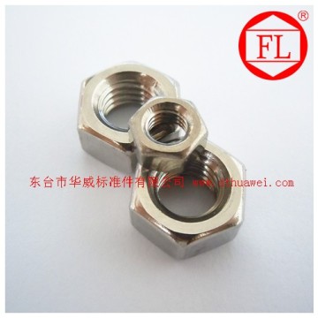 Stainless steel 304 Hex Head nut DIN934 made in china