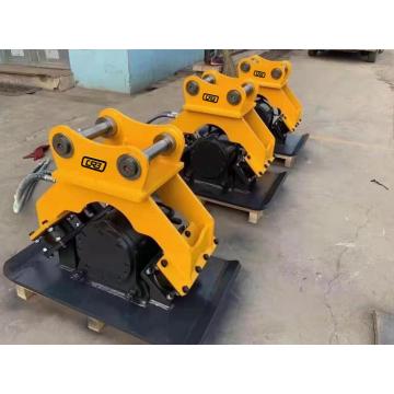 Hydraulic tamper for excavator compactor