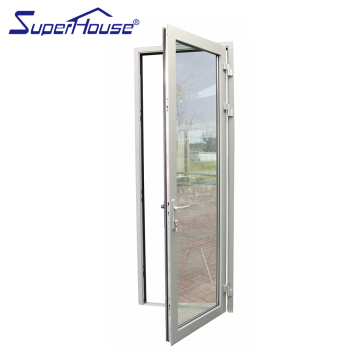 NFRC NOA FPA Approved Customized Hurricane Impact Aluminum Casement Windows and Hinged Doors for Residential Balcony Design