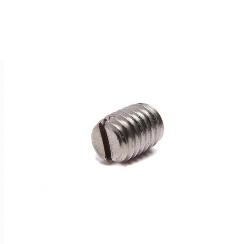 Slotted set acrew Metric slotted set screws flat point