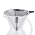 Glass Carafe with Stainless-Steel Mesh Filter 1500ml