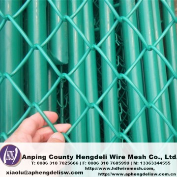 galvanized chain link fence High quality!!/decorative chain link fence/cheap chain link fencing/