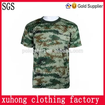 cheap wholesale camo t shirts;men and ladies military t shirts