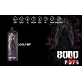 Fumée ultra électronique cigarette jetable vape 8000