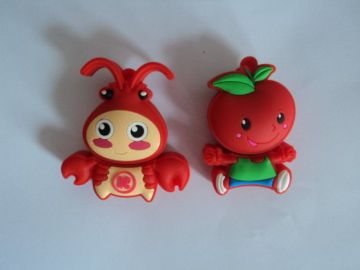 Cheapest Cartoon Character 2 / 4 / 8 / 16 Gbpvc Silicone Usb Flash Drive ( Usb - 003 )