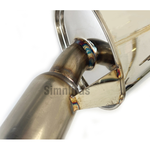 Neues Edelstahl-Katzen-Auspuffkit für 2015-2017 Honda