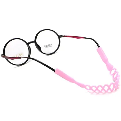 Wholesale Personalized Glasses Anti-Slip Adjustable Silicone Eyewear Chain