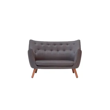 Upholstery Finn Juhl Poet Loveseat Lounge Sofa