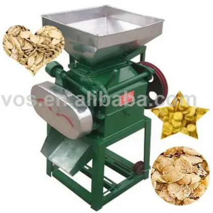 Grain Flake Flattening Machine: Small Oats Corn Soybean Wheat Rice Sorghum Processing Equipment