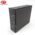 Black matte latest perfume gift paper box