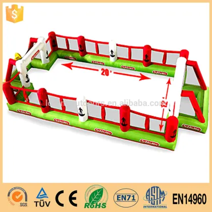 China Newly Designed Inflatable Football Field Game