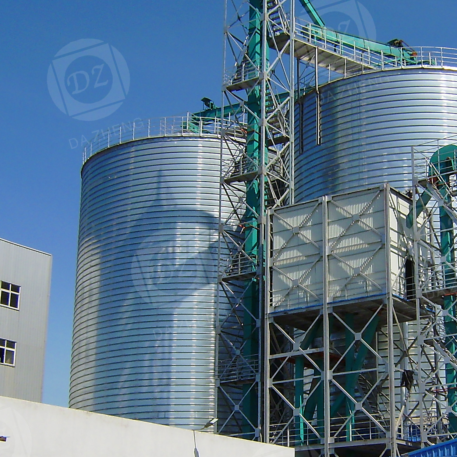 Special steel corrugated steel plate warehouse