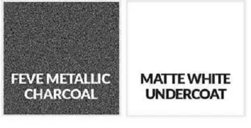 1.6mm Metallic Charcoal aluminium sheets