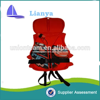 colorfull KIDS LIFE JACKETS or sea lifesaving LIFE VEST