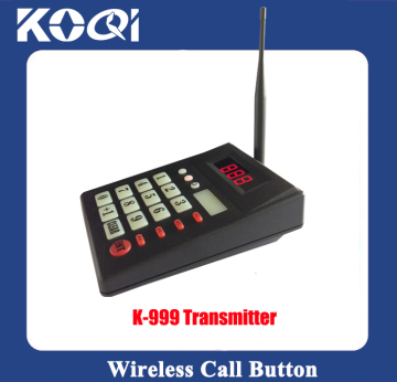 Multi-Function Wireless Call Transmitter/Keypad/Keyboard K-999