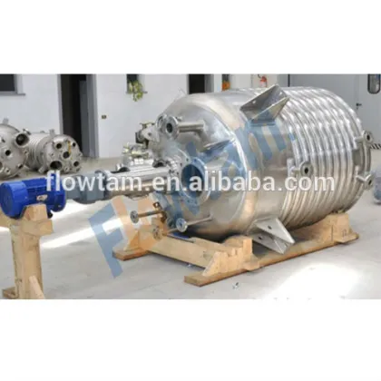 inline hydrogenated castor oil chemical mixing reactor