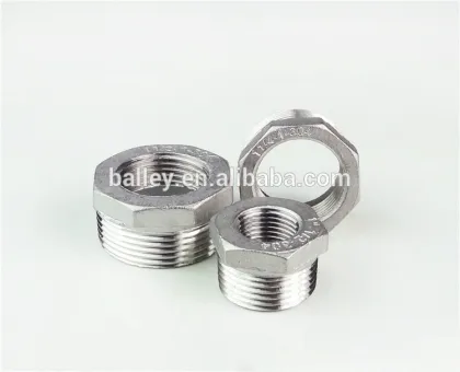 Offer high quality stainless 304 pipe joint fittings bushings M&F